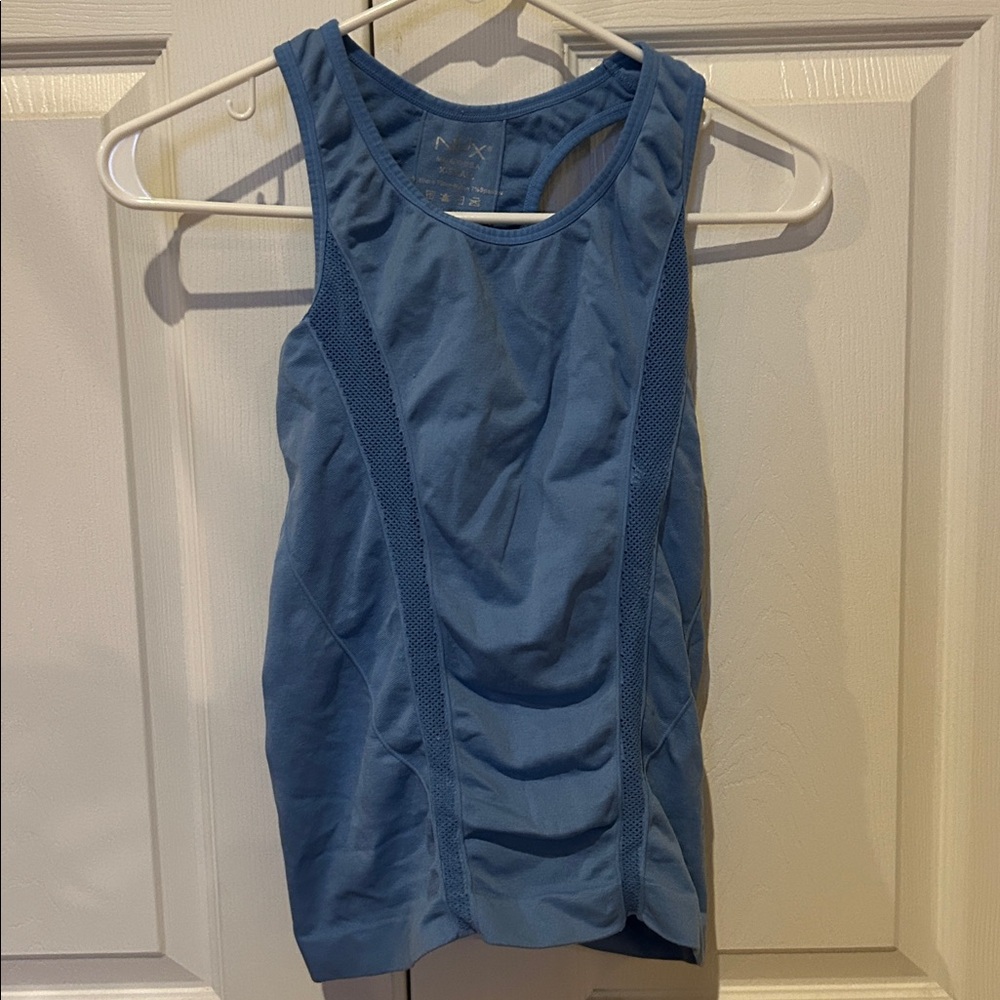 Worn 1X, Nux, Womens, stretch tank top, texture detailing